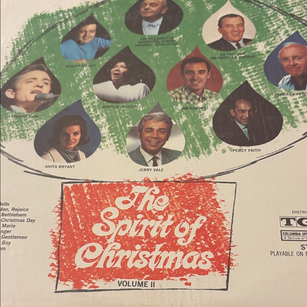 The Spirit of Christmas Volume II Vinyl Record